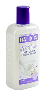 Shower Gel - Goats Milk with Oatmeal Extract - 500ml