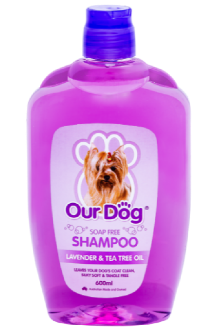 Our Dog Lavender & Tea Tree Oil Dog Shampoo 600ml Bathox Australia