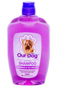 Our Dog Lavender & Tea Tree Oil Dog Shampoo 600ml