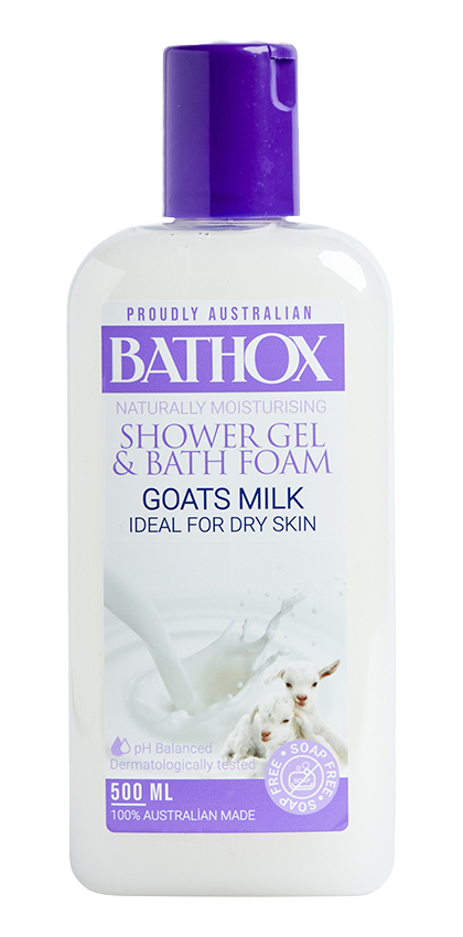 Goat’s Milk Shower Gel & Bath Foam — 500 mL