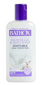 Shower Gel - Goats Milk with Oatmeal Extract - 500ml
