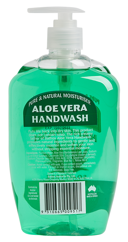 Handwash - Aloe Vera - 600ml
