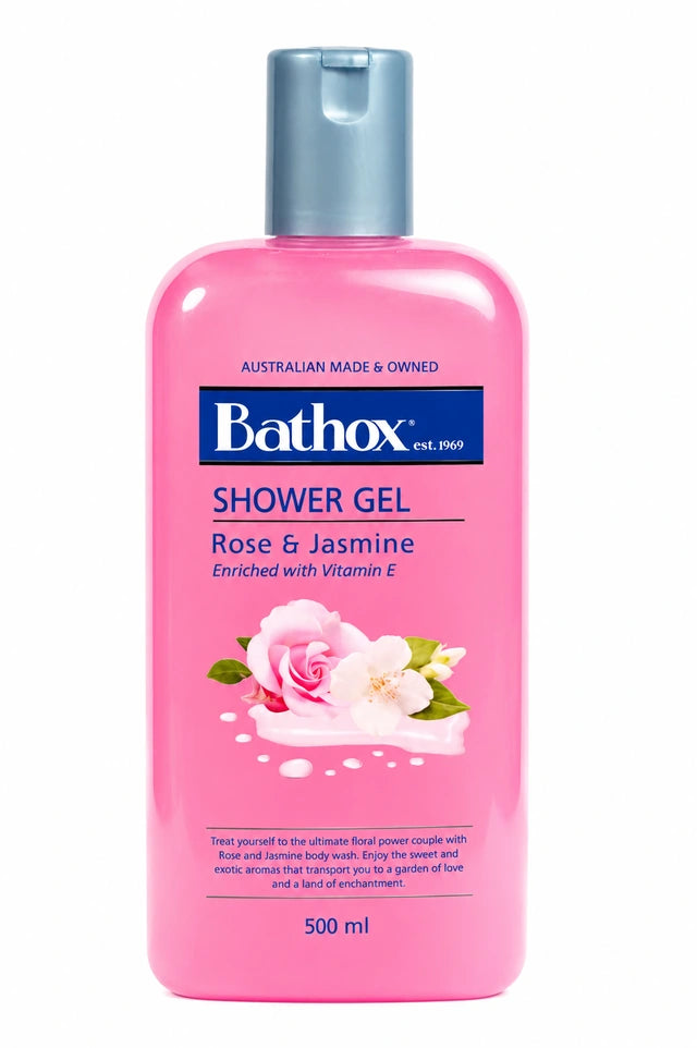 Rose & Jasmine Shower Gel — 500 mL